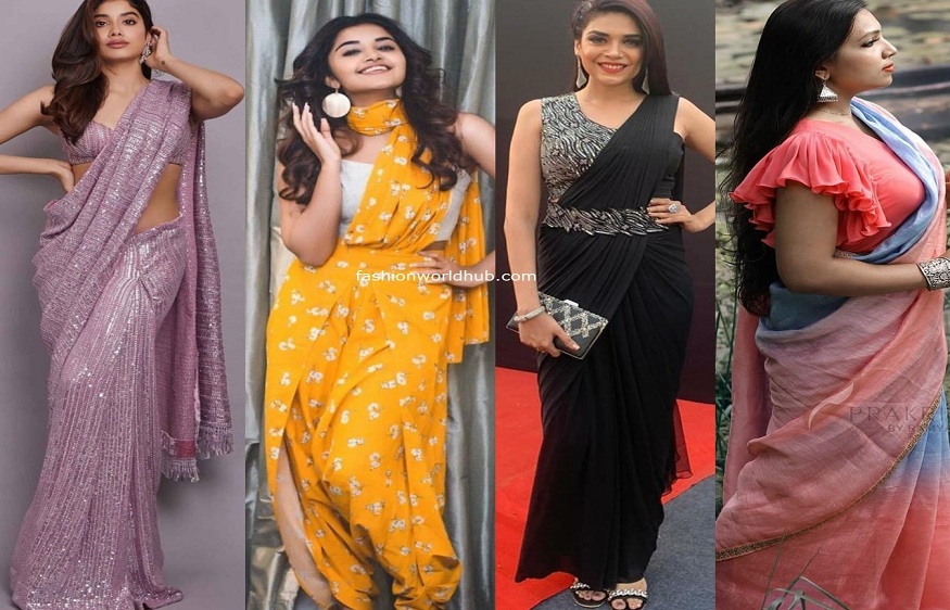 new trending sarees:
