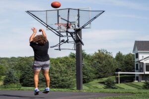 basketball hoop rebounder